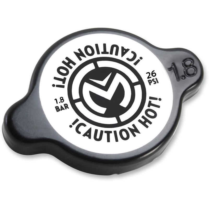 Moose Racing High Pressure Radiator Cap - Black - 1.8 Bar 212-1801