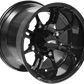 AMS Roll'n 108 Wheel - Rear - Black - 15x10 - 4/137 5000-032BS