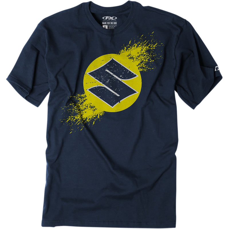 FACTORY EFFEX Youth Suzuki Overspray T-Shirt - Navy - XL 23-83406