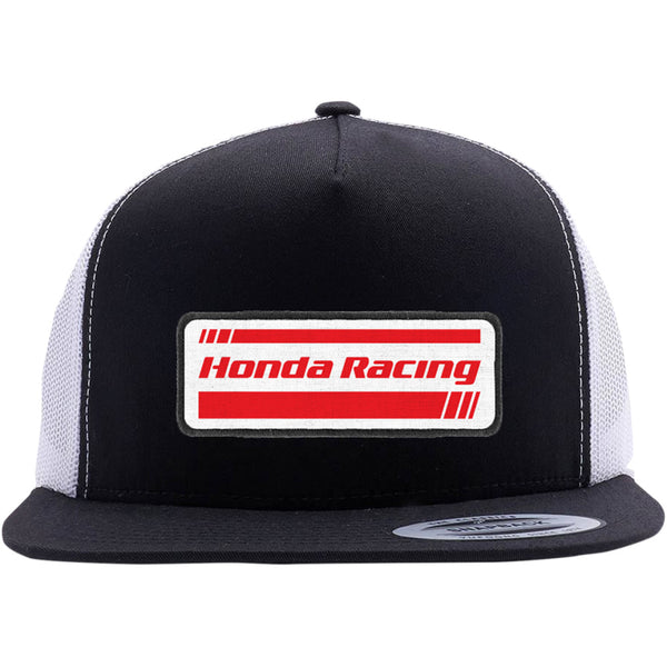 Factory Effex Honda Racing Hat - Black/White 22-86304