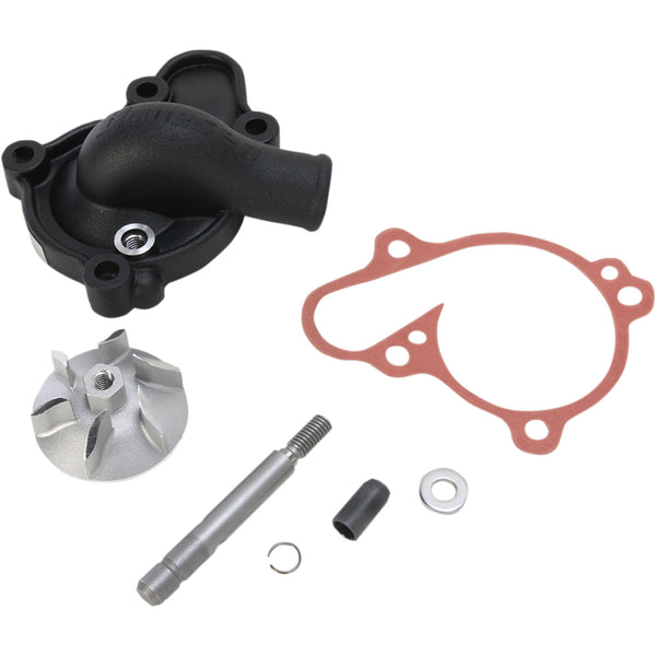 Boyesen Impeller Water Pump Cover - Black - Yamaha WPK-31AB