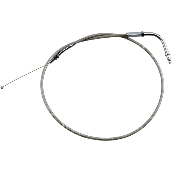 Motion Pro Throttle Cable - Pull - Yamaha - Stainless Steel 65-0260