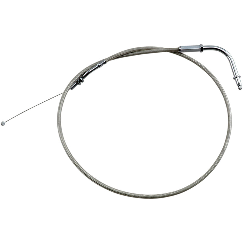 MOTION PRO Throttle Cable - Pull - Yamaha - Stainless Steel 65-0260 by Motion Pro