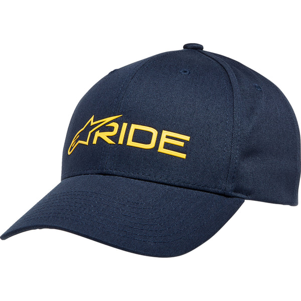Alpinestars Ride 3.0 Hat - Navy/Gold - One Size 1232-81030-7059
