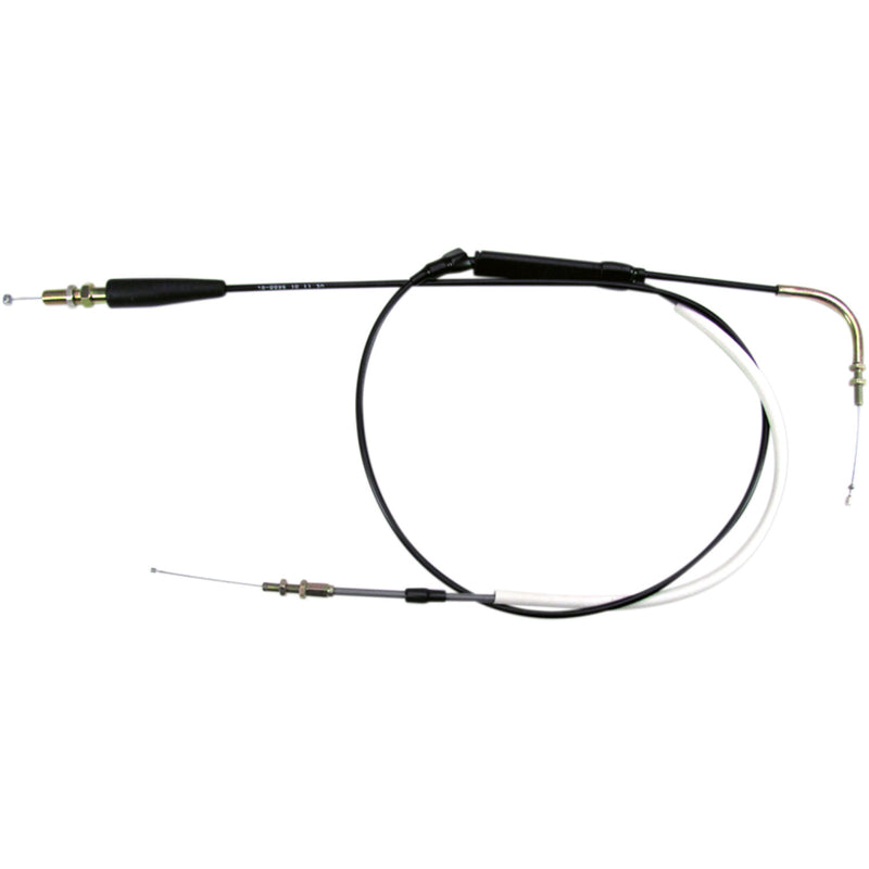 Motion Pro Black Vinyl Throttle Cable - Pull - Polaris 10-0096