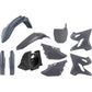 POLISPORT Restyled Body Kit - Gray - YZ 125/250 90932 by Polisport