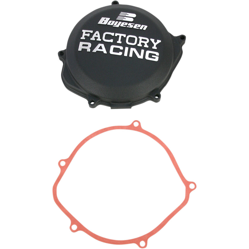 BOYESEN Clutch Cover - Black - Honda CC-06AB