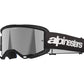 Alpinestars Vision 3 Goggle - Wordmark - Black - Silver Mirror 5103225-1456 | Goggles 