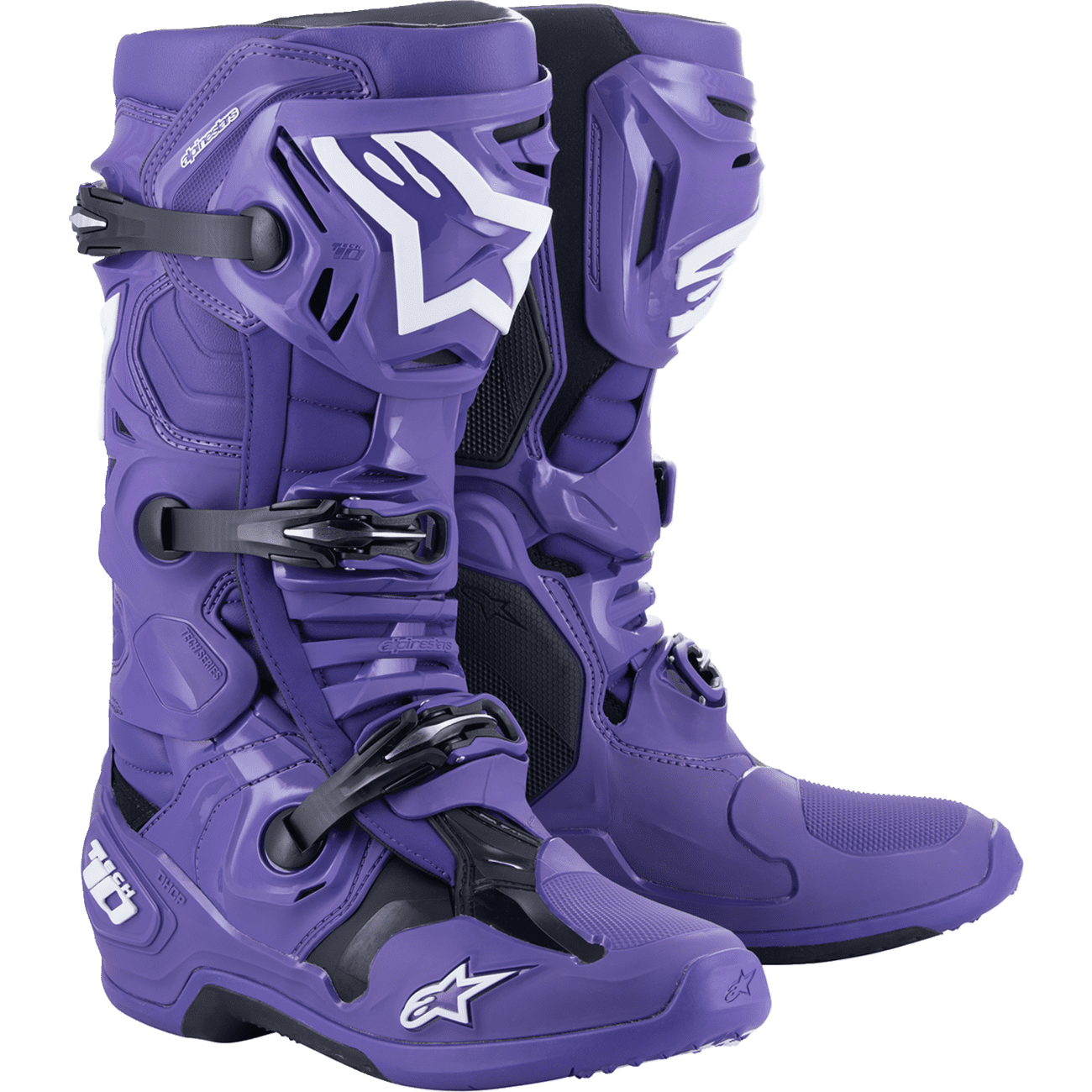 Alpinestars Tech-10 Ultraviolet Black Size 8