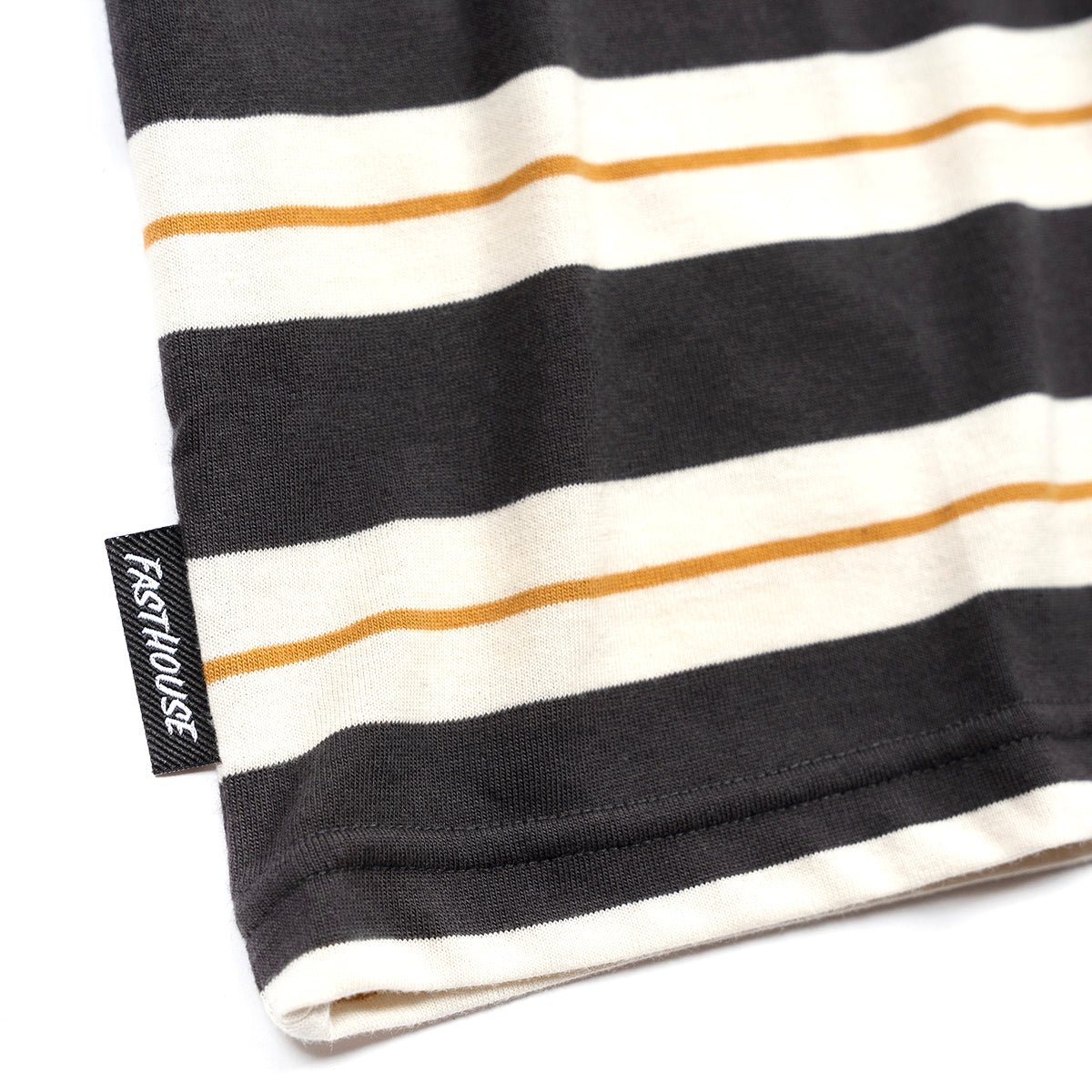 Defector Stripe Tee - Natural/Black