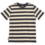 Defector Stripe Tee - Natural/Black