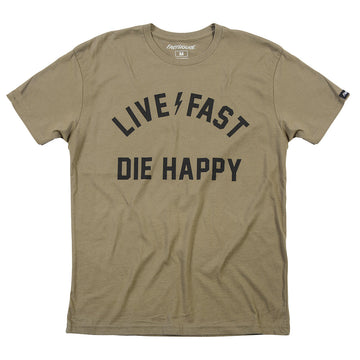 Die Happy Tee - Military Green