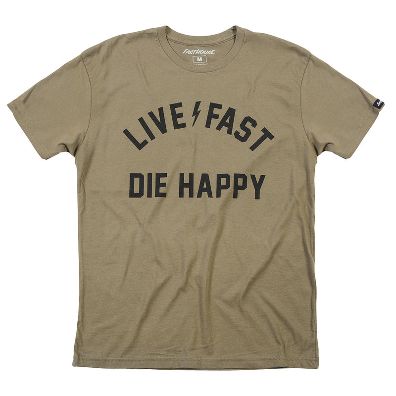 Die Happy Tee - Military Green
