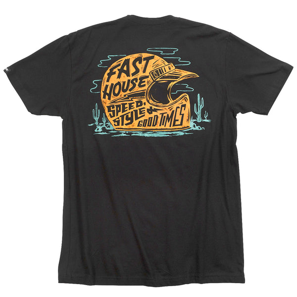 Fasthouse Dust Devil Tee, Black SM