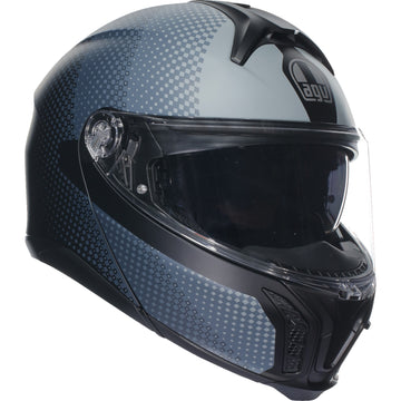 AGV Tourmodular Helmet - Textour - Matte Black/Gray - 2XL 211251F2OY1002X | Street Full Face Modular Helmet