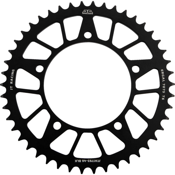 JT Sprockets Rear Sprocket - Suzuki - Black - 46 Tooth JTA1793.46BLK