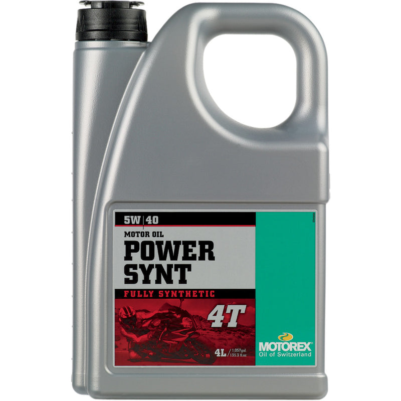 Motorex Power Synt 4T Engine Oil - 5W-40 - 4L 305658