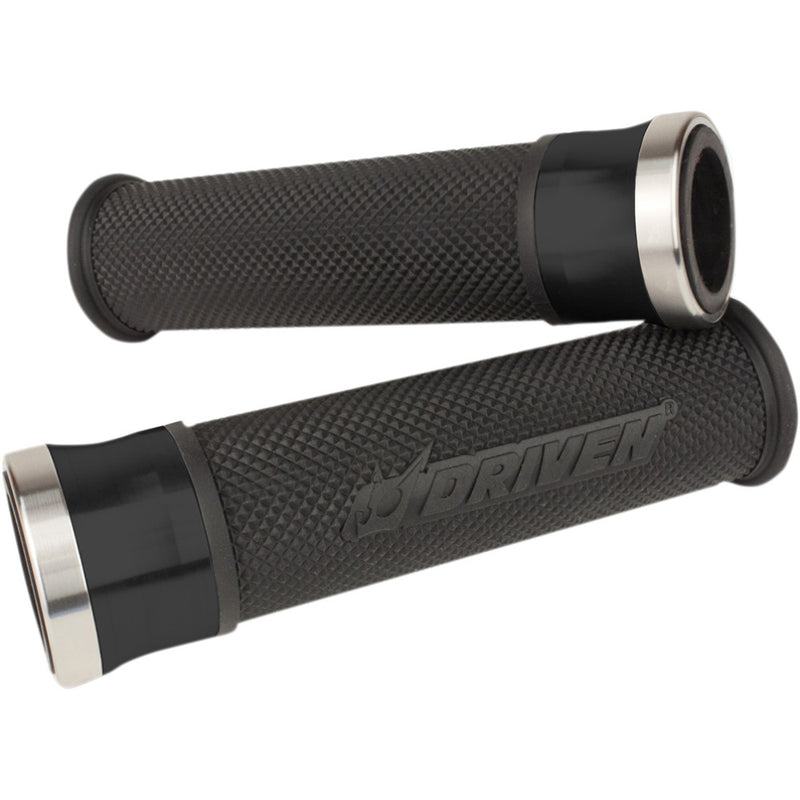 DRIVEN RACING Halo Grips - Black/Black DHS-BK