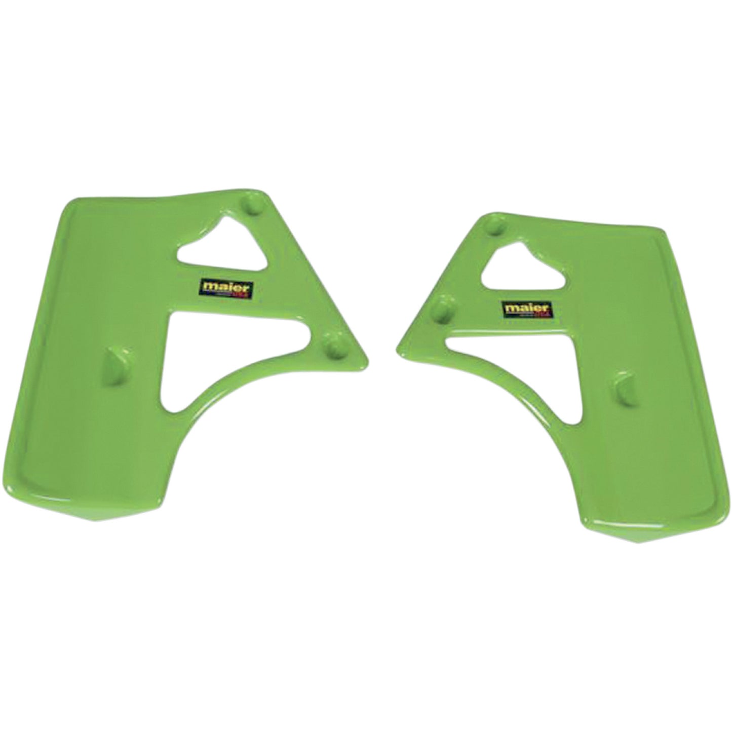 Maier Radiator Scoops - KX250 '85-'86 - Green 578063