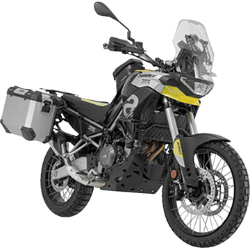 SW-Motech TRAX ADV Aluminum Case System - Silver - Aprilia Tuareg 660 '22-'24 KFT.13.849.70000/S | Luggage Group