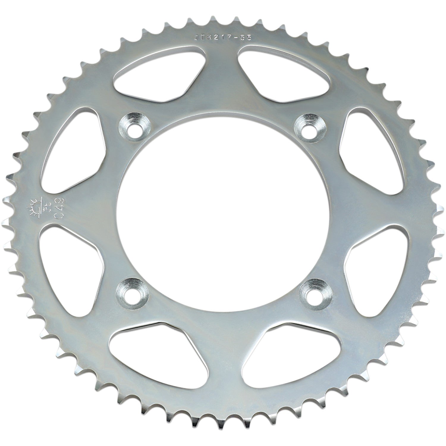 JT SPROCKETS Sprocket - Rear - Honda - 55-Tooth JTR217.55 by JT Rear Sprockets   Steel Type