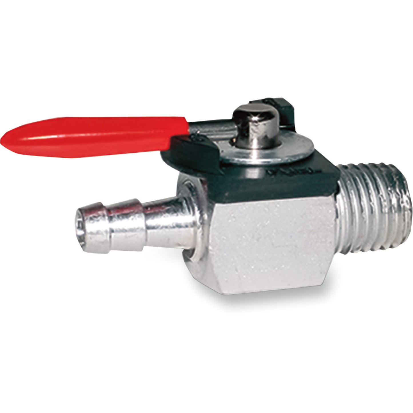 Motion Pro Fuel Valve - Straight - 1/4" NPT - 1/4" Barb 12-0039