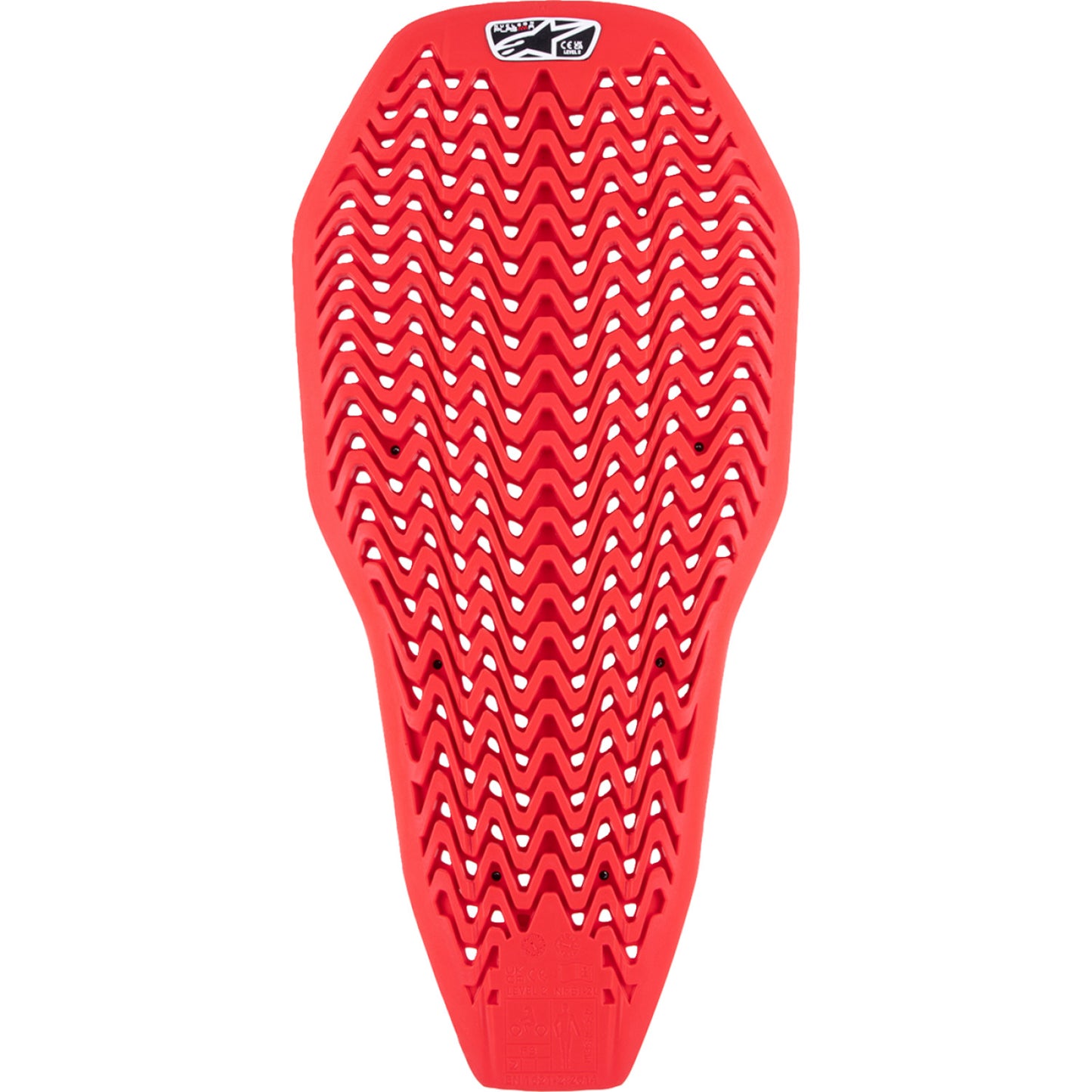 ALPINESTARS Nucleon Plasma Full Back Insert - Red/Black - Small 6526624-31-S