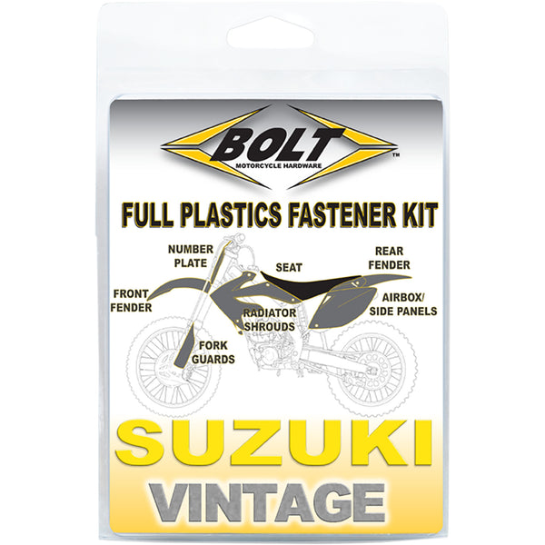 BOLT Body Work Fastener Kit - Suzuki SUZ-8992102