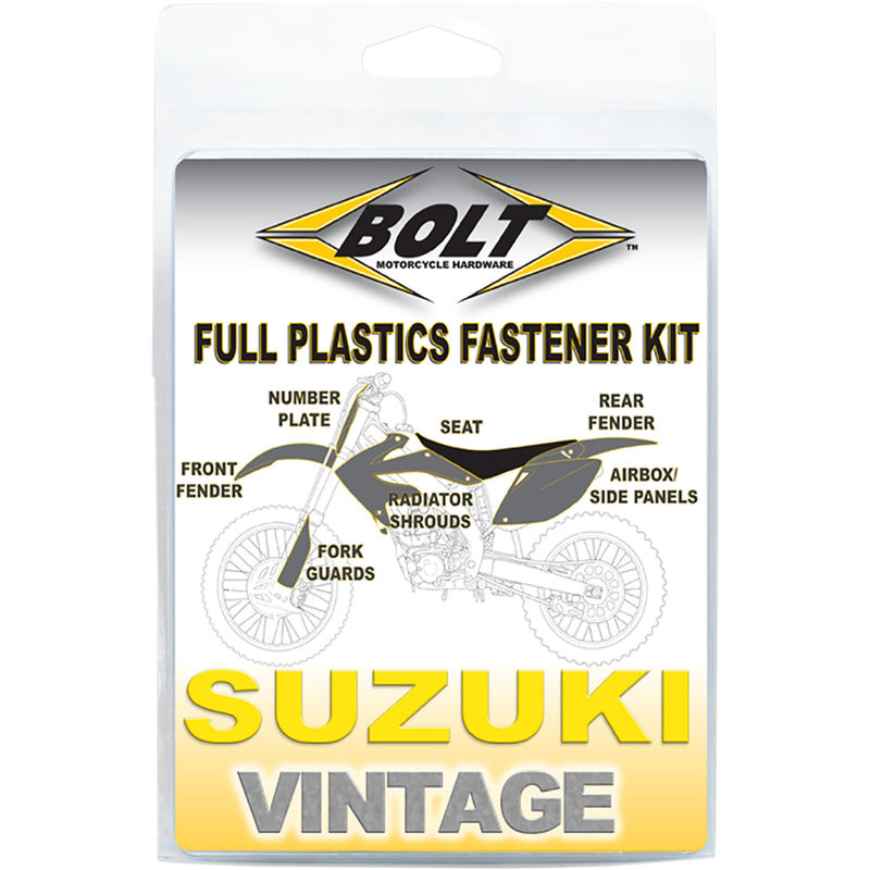 BOLT Body Work Fastener Kit - Suzuki SUZ-9395103