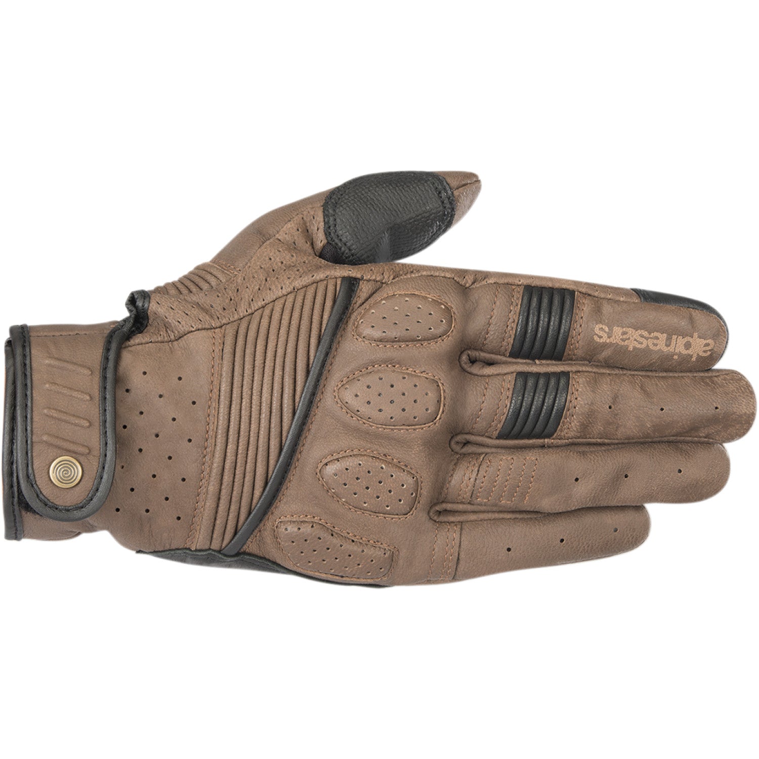 ALPINESTARS Crazy Eight Gloves - Brown/Black - Small 3509018-82-S