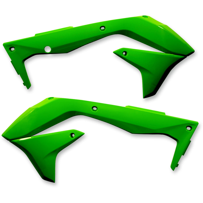 Acerbis Radiator Shrouds - Green 2449690006