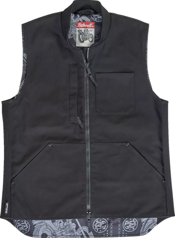 Biltwell 4 Speed Vest - Black - 2XL 8150-119-006