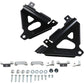 WORKS CONNECTION Radiator Brace Set - Black - Kawasaki 18-B300