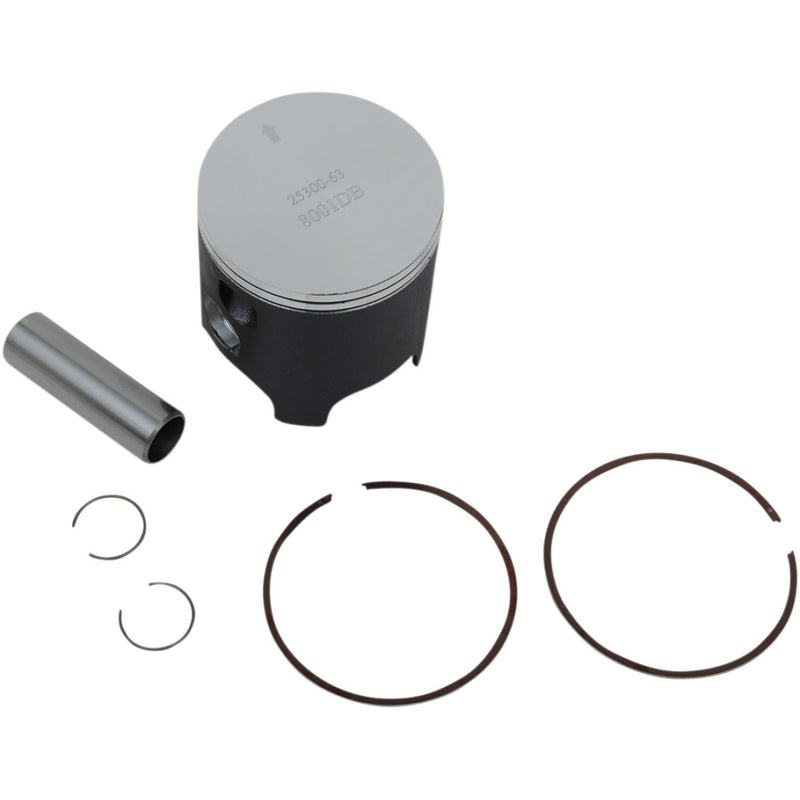WOSSNER Piston Kit - 66.35 mm - Honda 8001DB