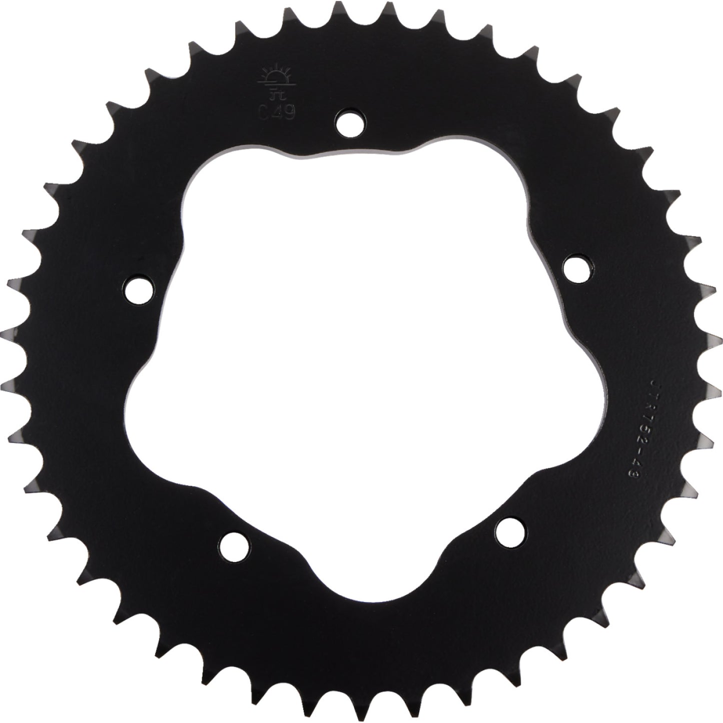 JT SPROCKETS Rear Sprocket - 43 Tooth - Ducati JTR752.43 by JT Rear Sprockets   Steel Type