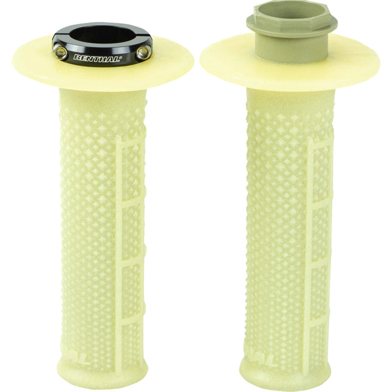 RENTHAL MX R-Works Lock-On Grips - Aramid - Taper Half Waffle G240