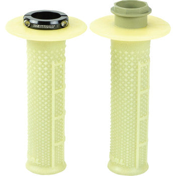 Renthal Mx R-Works Lock-On - Aramid (Tapered / Half Waffle)