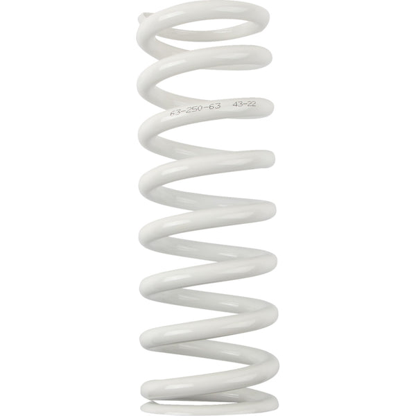 Moose Offroad Shock Spring - 63 mm OD - 63 n/mm - White 1312-1038