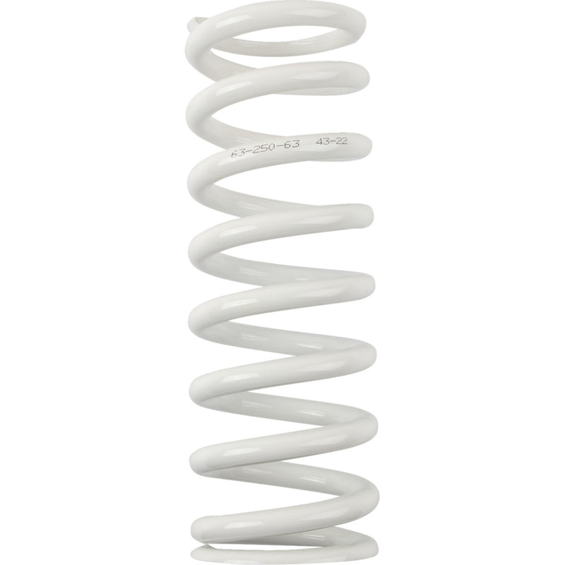 MOOSE OFFROAD Shock Spring - 63 mm OD - 63 n/mm - White 1312-1038