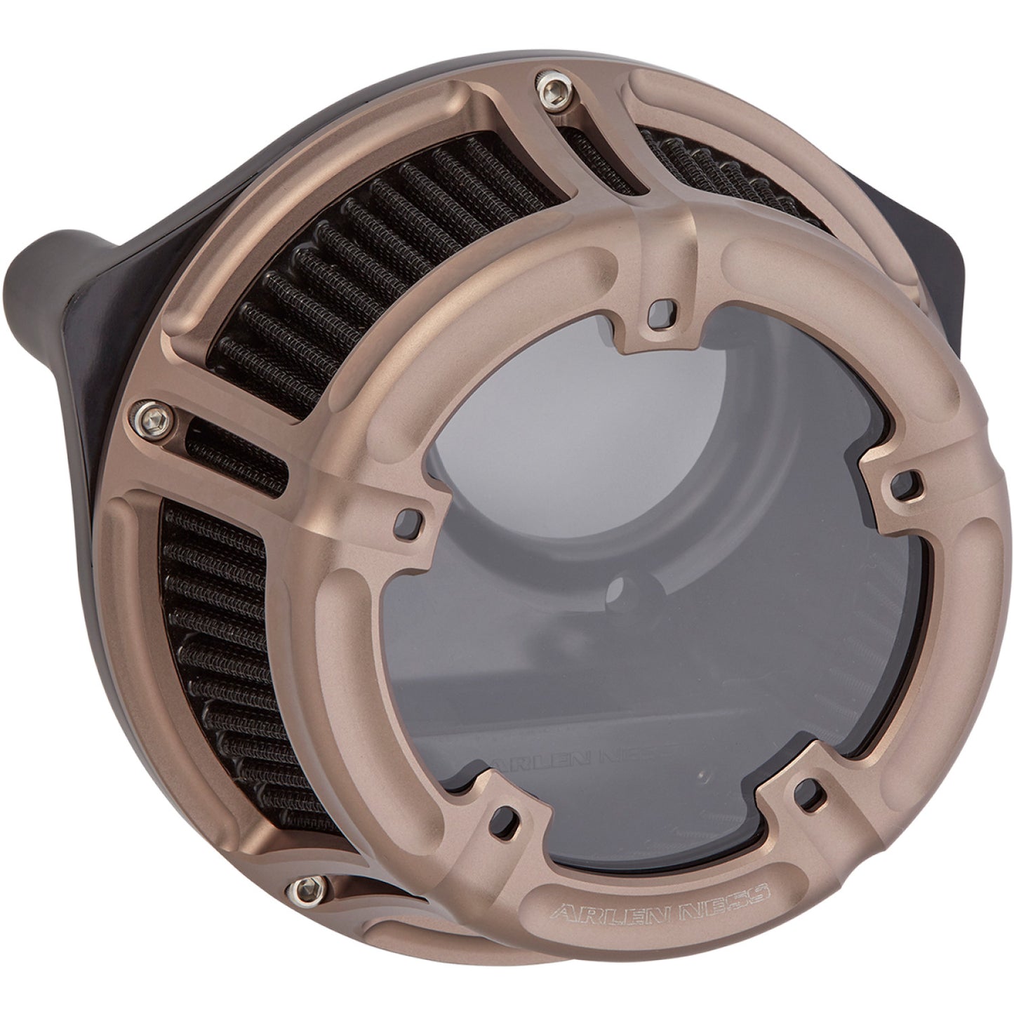 Arlen Ness Method* Clear Series Air Cleaner - Titanium 600-018