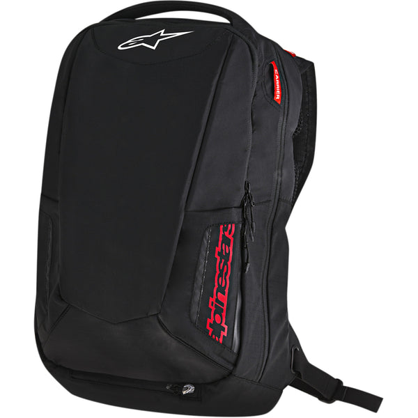 Alpinestars City Hunter Backpack - Black/Red 6107717-13