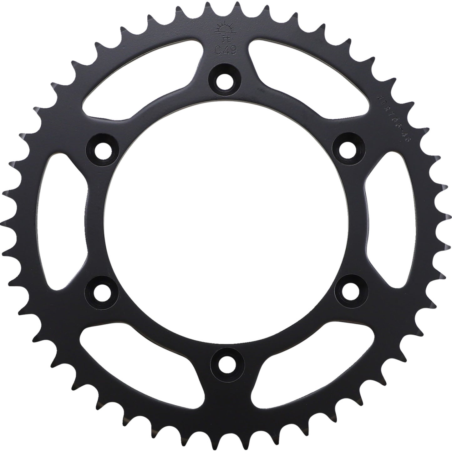 JT SPROCKETS Rear Sprocket - Aprilia - 46 Tooth JTR706.46 by JT Rear Sprockets   Steel Type