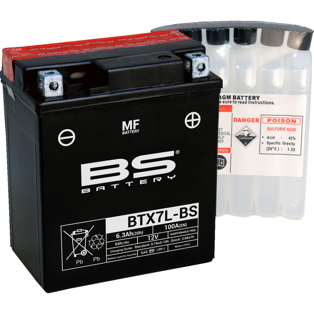 BS Battery Battery - BTX7L-BS (YTX) 300620
