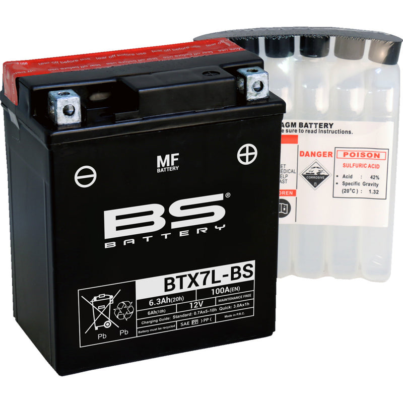 BS Battery Battery - BTX7L-BS (YTX) 300620