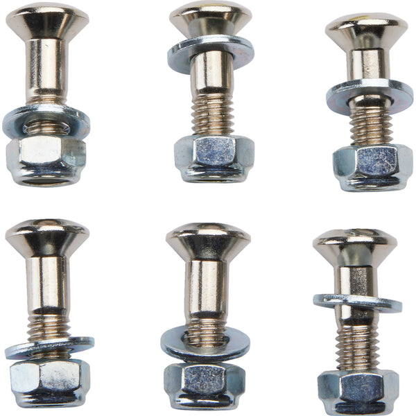 Moose Racing Bolts with Nuts/Washers - Sprocket - M8 x 30 mm - 6 Pack - Kawasaki 039-6477