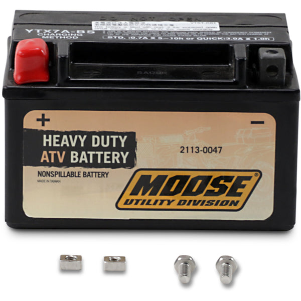 Moose Utility AGM Battery - YTX7A MOOM72X7A