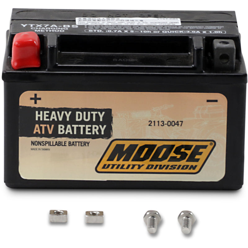 Moose Utility AGM Battery - YTX7A MOOM72X7A | Battery Group