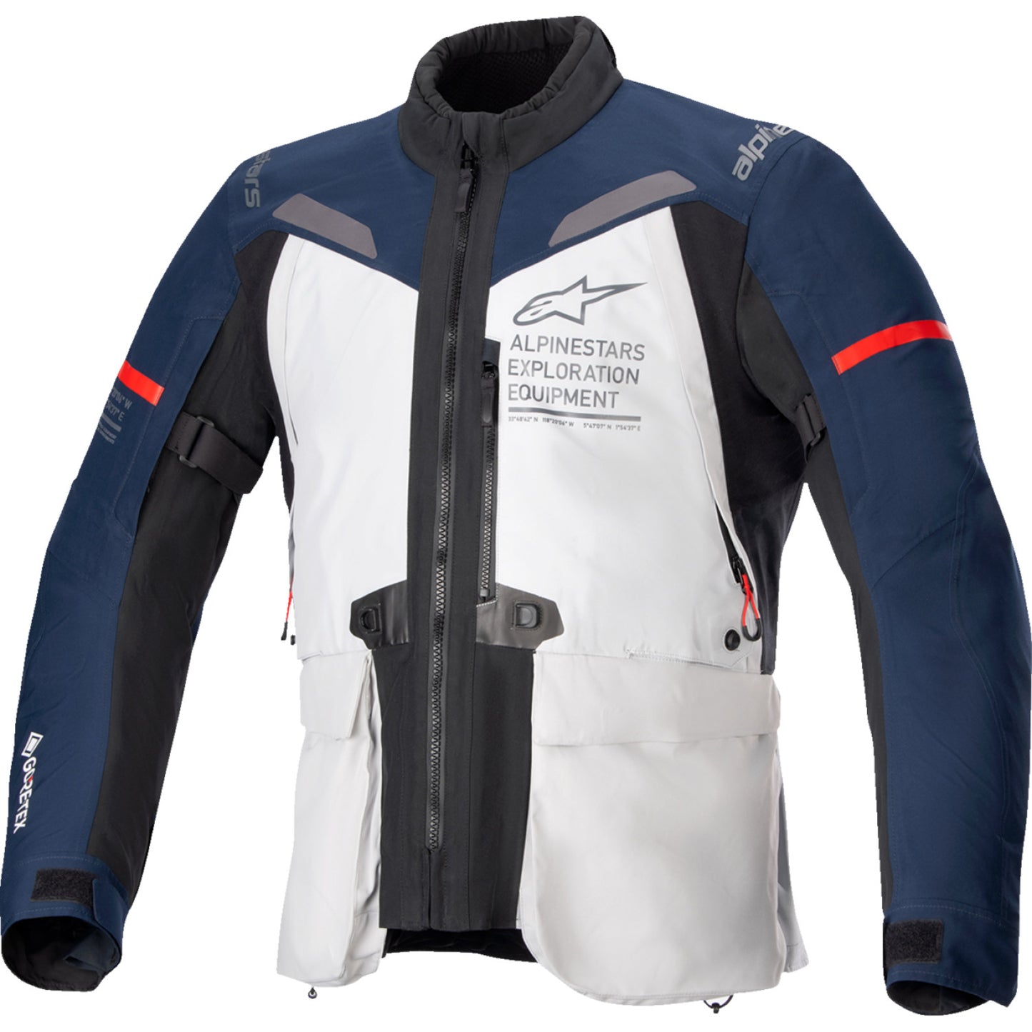 ALPINESTARS ST7 2L GTX Jacket - Gray/Blue/Black - 3XL 3604124-9174-3X