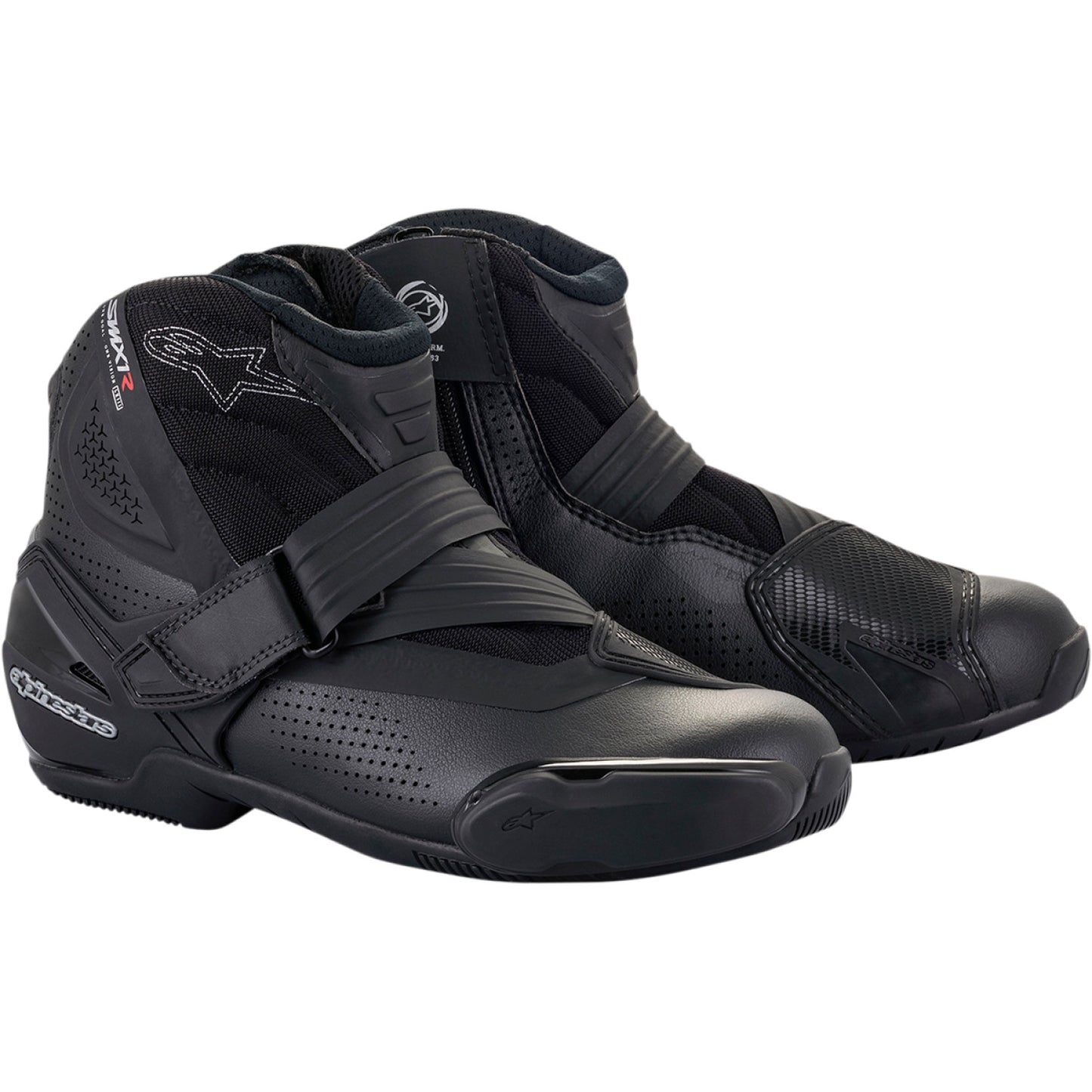 ALPINESTARS SMX1-R V2 Boots - Black - US 12.5 / EU 48 2224021-1100-48