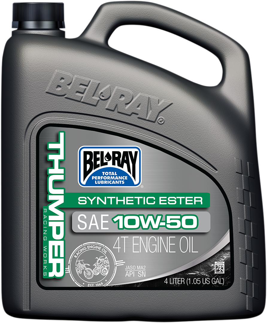 Bel-Ray Thumper Synthetic Oil - 10W-50 - 4L 99550-B4LW